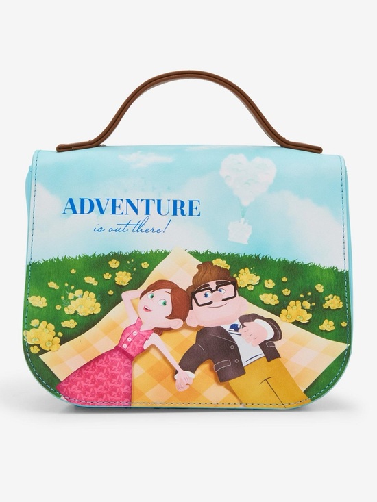 Disney Handbags - Loungefly Disney Pixar Up Carl & Ellie Picnic Crossbody Bag NEW